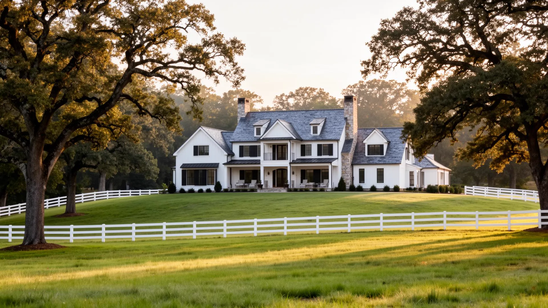 Modern farmhouse estate in Waxhaw NC